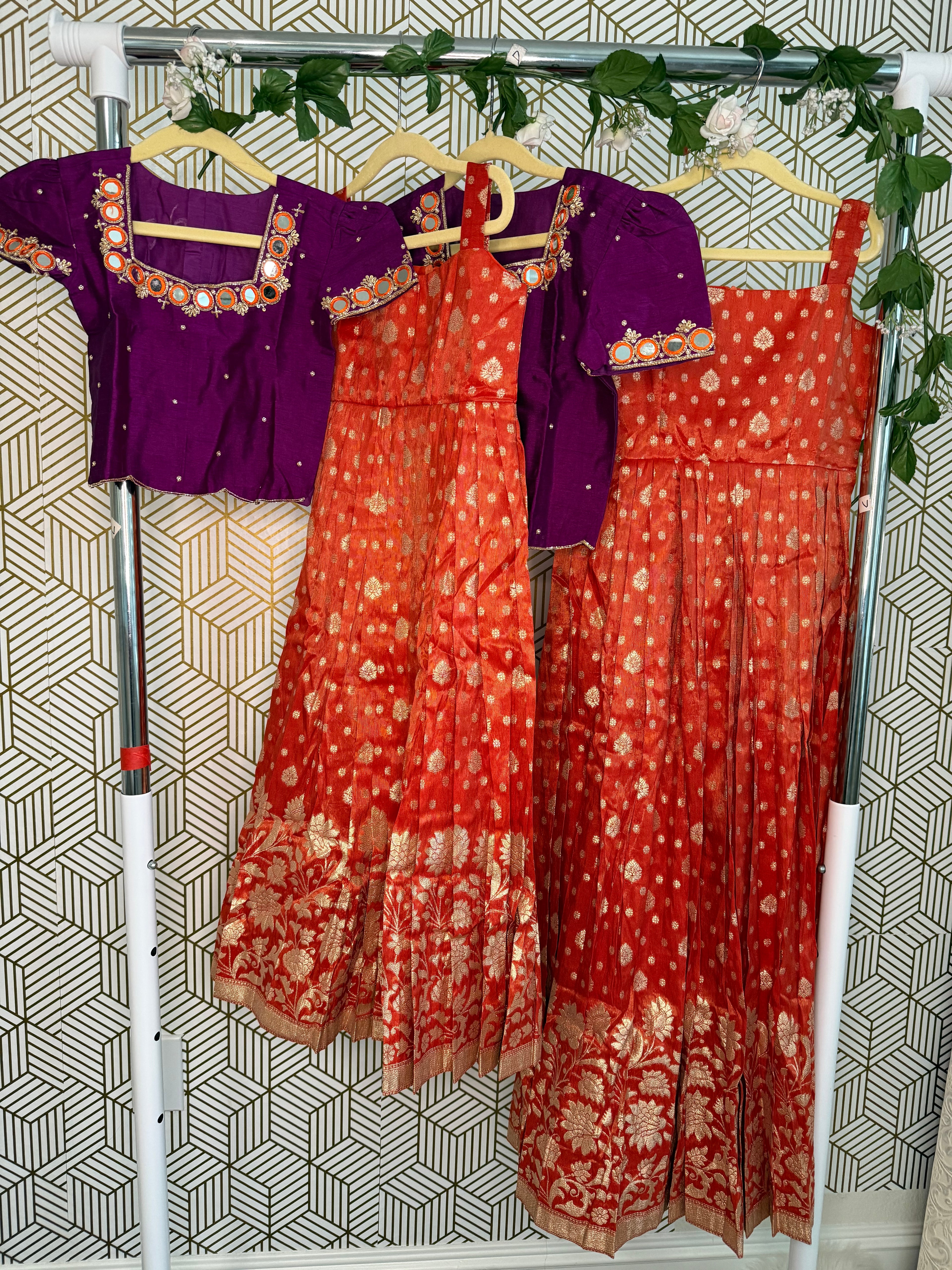 Girls banaras lehanga