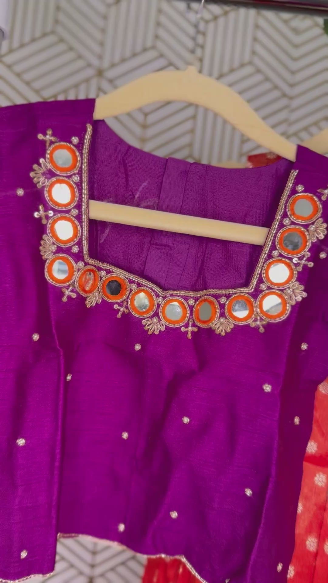 Girls banaras lehanga